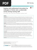 Dealing With Professional Misconduct