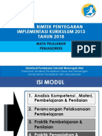 PPT PJOK Bimtek Penyegaran