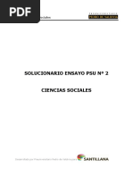 Solucionario Ensayo 2 3 Medio