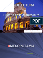 Historia de La Arquitectura