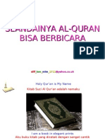 Seandainya ALQURAN DAPAT BERCAKAP