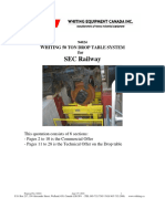 50T Drop Table SEC Railway