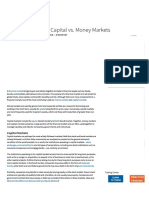 Financial Markets: Capital vs. Money Markets - Investopedia