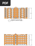 Front Elevation: Scale 1:250MTS