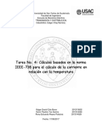 Cálculos Basados en La Norma IEEE-738 