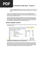 Lab4-Cargando Datos Desde Excel A SQL Server