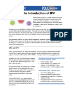 Polio and The Introduction of IPV