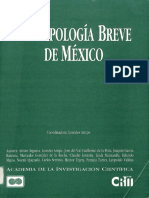 Antropologia Breve de Mexico