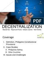 Decentralization