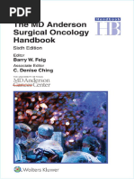 The MD Anderson Surgical Oncology