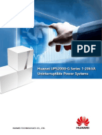 Huawei UPS2000-G Series 1-20kVA Uninterruptible Power Systems Brochure