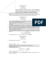 Examenes Parciales Fisicoquimica QMC 1206 PDF