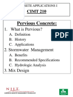 Pervious Concrete