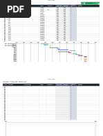 IC Project Timeline Excel Template