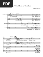 I'Ve Got A Home in Gloryland - SATB - Full Score