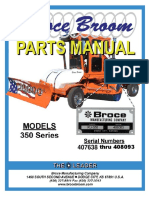 350 Series Broce Broom Parts Catalog 407638-408093