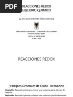 Redox - Equilibrio Quimico