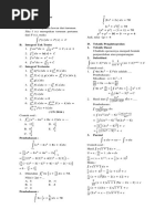 Integral Fungsi Aljabar