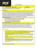 Unit Plan Example