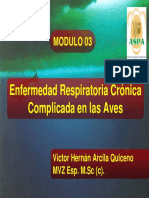 Enfermedad Respiratoria Crónica en La Aves