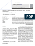 Predicción de La Resistencia Del Hormigón Utilizando La Velocidad Del Pulso Ultrasónico y Las Redes Neuronales Artificiales 2007