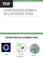 Composición Química de Los Seres Vivos