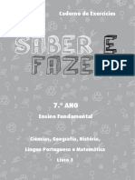 Caderno Professor Saber e Fazer 7A