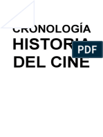 Cronología Historia Del Cine