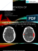 BT Brain Interpretation and Cases For Finals