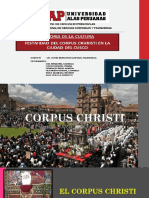 Diapositivas Corpus Christi - Historia de La Cultura