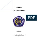 Makalah Layout Pabrik