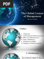 Global Context of Management