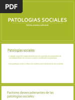 Patologias Sociales Antropología