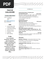 Job Resume