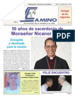 Semanario Católico Camino 1 de Julio 2018