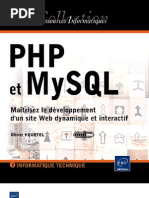 PHP Et MySQL - Maîtrisez Le Développement D'un Site Web Dynamique Et Interactif