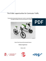 Master Thesis - Ebike For Commuter Traffic PDF