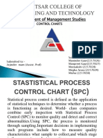 Department of Management Studies: Control Charts