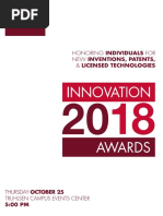 2018 Innovation Awards Program