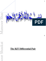 J 20160714 The BJT Differential Pair