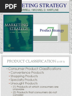 Marketing Program - Product Strategy