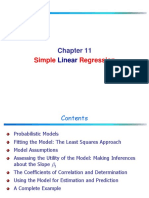 Chapter Simple Linear Regression 1