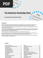 The Autoclave Knowledge Bank: Your Impartial Guide To Autoclave Selection