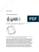 Chord Substitution: Edit Watch This Page