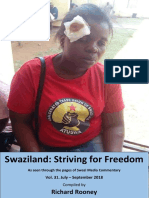 Swaziland Striving For Freedom Vol 31 July To September 2018