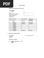 DEPRECIACIONES