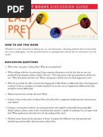 EASY PREY Discussion Guide