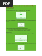 Relación de Paralelismo y Perpendicularidad Entre Rectas