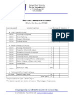 BSU-OU Course Checklist