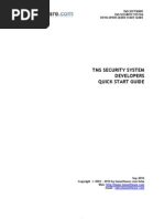 Tms Software Tms Security System Developers Quick Start Guide